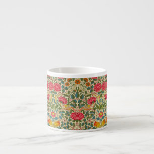 William Morris Ro Blommigt Chintz Rosa Espressomugg