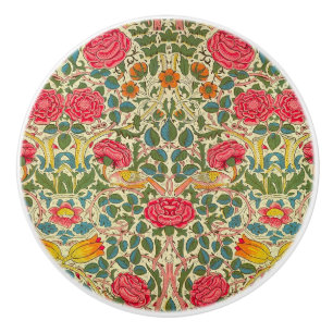 William Morris Ro Blommigt Chintz Rosa Knopp