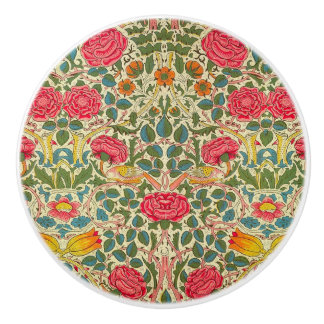 William Morris Ro Blommigt Chintz Rosa Knopp