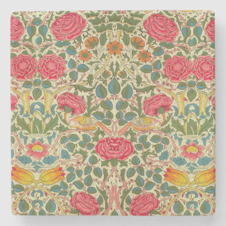 William Morris Ro Blommigt Chintz Rosa Underlägg Sten