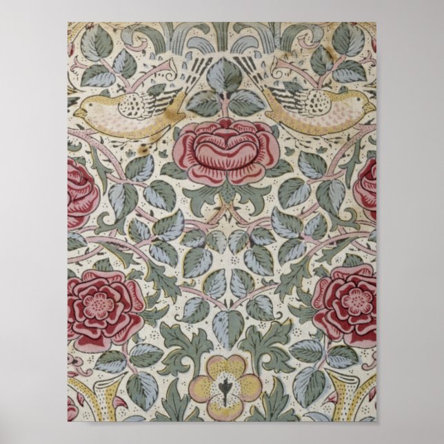 William Morris - Ro Mönster Poster (Framsidan)