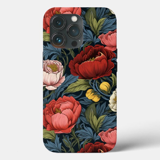 William Morris Ro och Peony (Baksida )