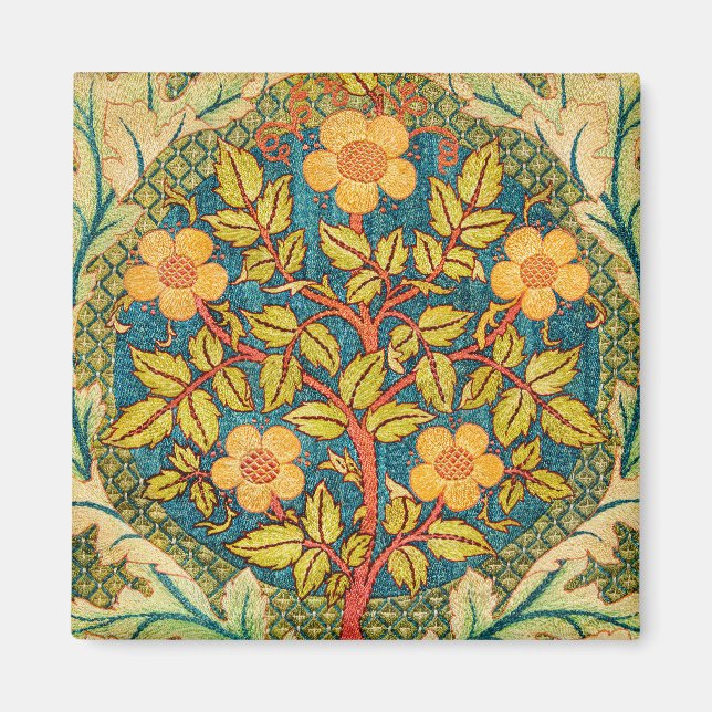 William Morris Ro WAN: Classic Arts & Crafts Magnet (Framsidan)