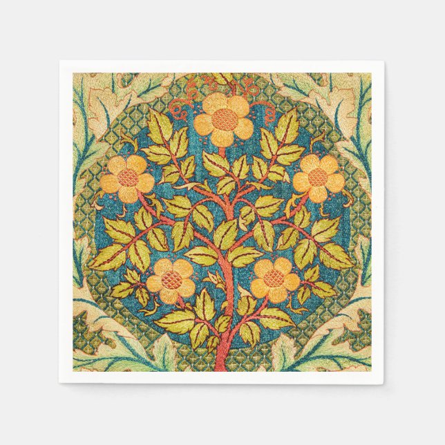 William Morris Ro WAN: Classic Arts & Crafts Pappersservett (Framsidan)