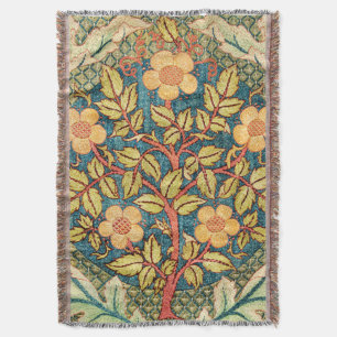 William Morris Ro WAN (Zoomed) Throw Blanket Filt