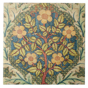 William Morris Ro Wandan Cushion Cover Classic Kakelplatta