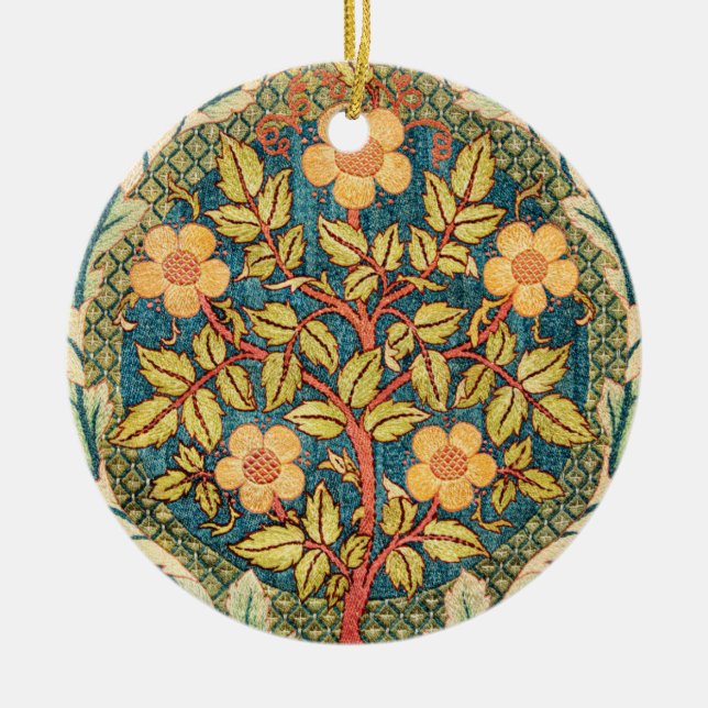 William Morris Ro Wandan Julgransprydnad Keramik (Framsidan)