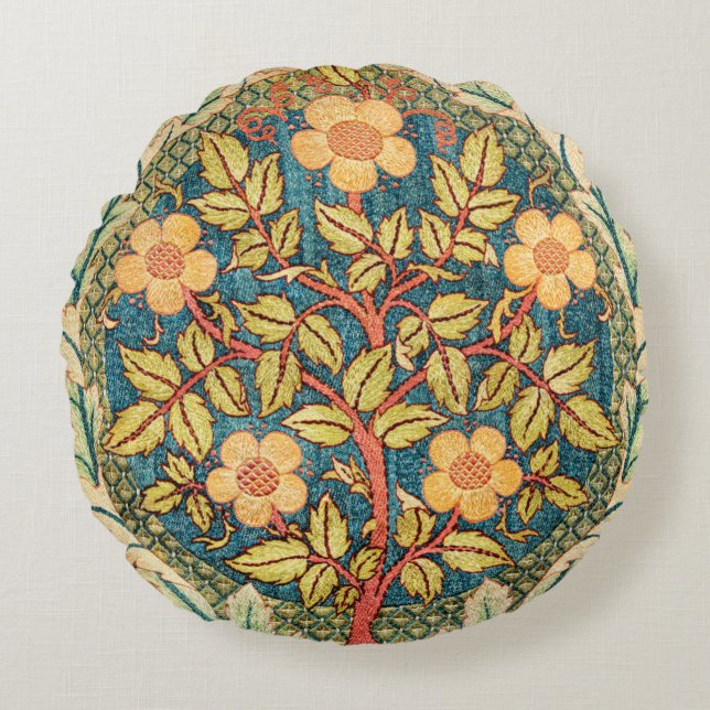 William Morris Ro Wandan Rund Kudde (Framsidan)