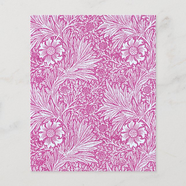 William Morris - Rosa Marigold Scrapbook Papper (Framsida)