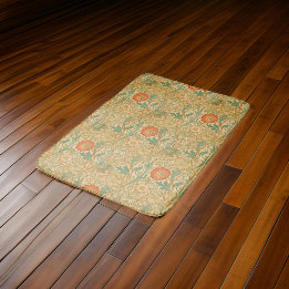 William * Morris Rosa och Ro 1896 Gult | Badrumsmatta