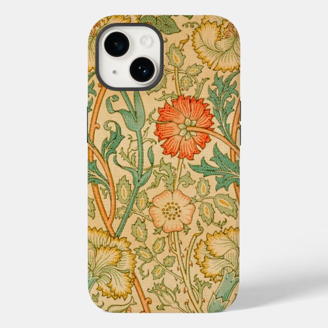 William Morris Rosa och Ro berömd mönster (Baksida)