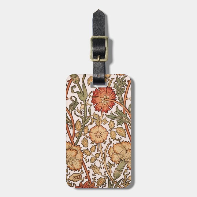 William Morris Rosa Rosa Tapetmönster Bagagebricka (Vertikal Framsida)
