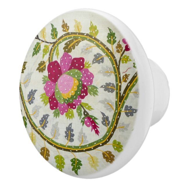 William * Morris Rosa Turkey Blommigt Knopp (Höger)