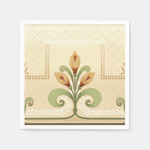 William Morris Row of Lilies Pappersservett