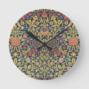 william morris rund klocka