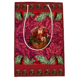 William * Morris Santa Burgundy