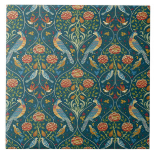 William Morris ’Seasons by May’ 1 Kakelplatta