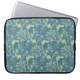 William Morris "Seaweed"-design Laptop Fodral