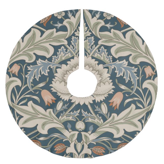 William Morris Severn Blommigt Garden Flower Class Julgransmatta Borstad Polyester (Framsidan)