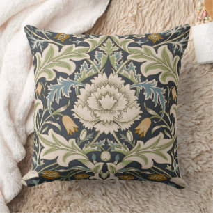 William Morris Severn Blommönster Classic Kudde