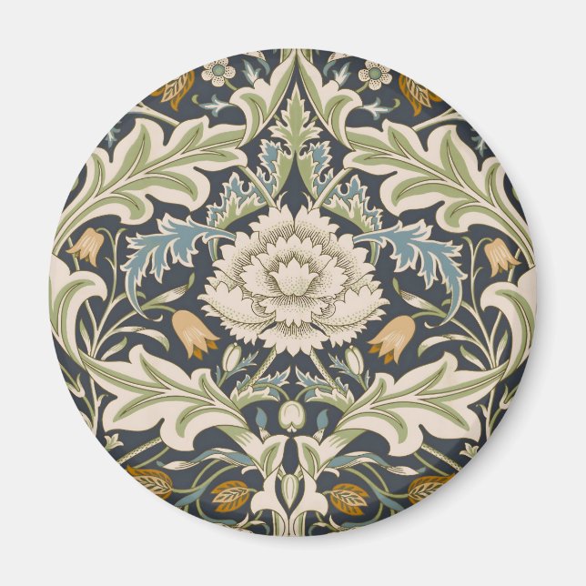 William Morris Severn Blommönster Classic Magnet (Framsidan)