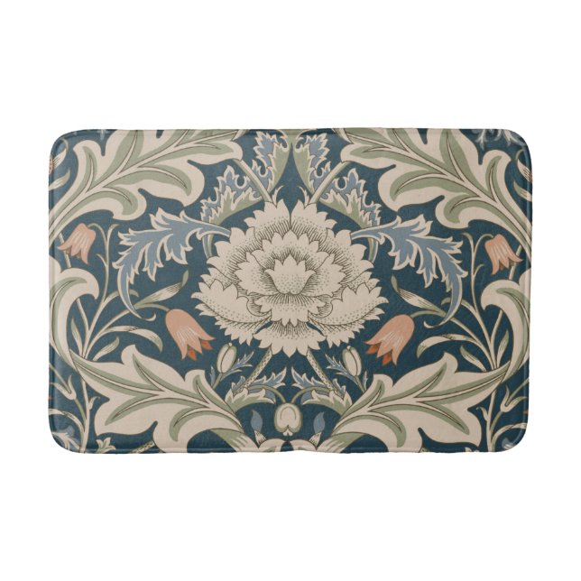 William Morris Severn Blomsterträdgård Blomklassik Badrumsmatta (Framsidan)