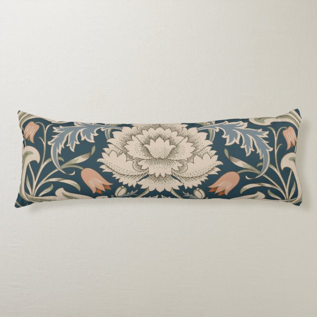 William Morris Severn Blomsterträdgård Blomklassik Kroppskudde (Framsidan)