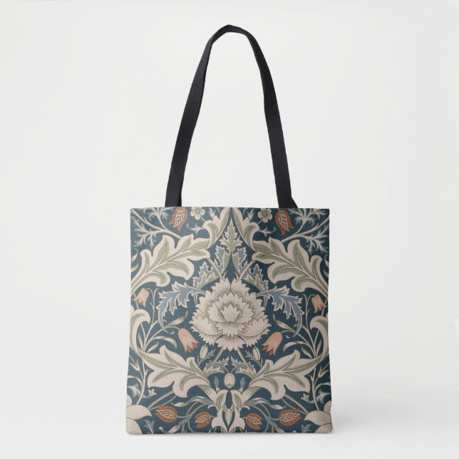 William Morris Severn Blomsterträdgård Blomklassik Tygkasse (Framsida)