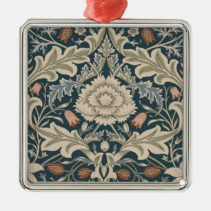 William Morris Severn Blomsterträdgård Blomma Klas Julgransprydnad Metall