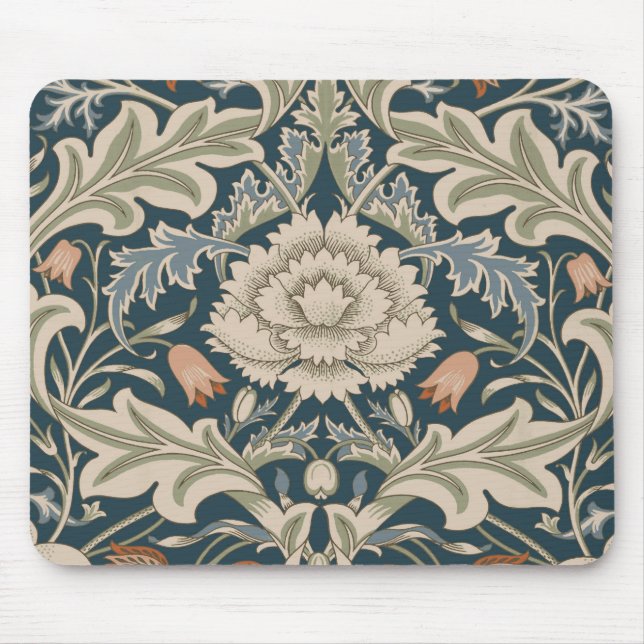 William Morris Severn Blomsterträdgård Blomma Klas Musmatta (Framsidan)