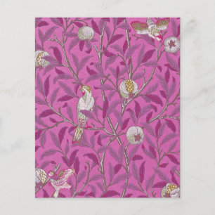 William Morris, Shock rosa Birds and Pommegrenates