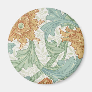 William Morris Single Stem Blommönster Magnet