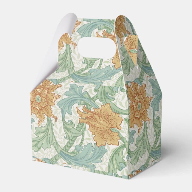 William Morris Single Stem Blommönster Presentaskar (Framsidan Sidan)