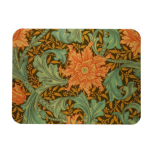 William Morris Single Stem Mönster Art nouveau Magnet