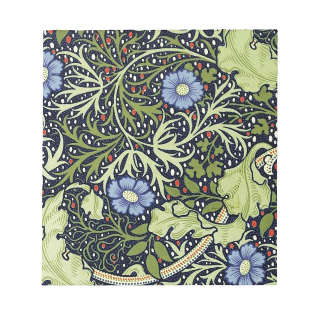 William Morris Sjögräs Antique Flower Anteckningsblock (Framsida)