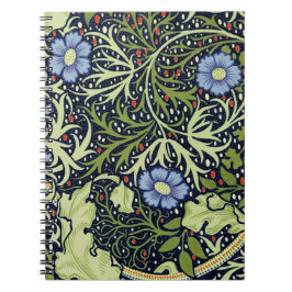 William Morris Sjögräs Antique Flower Anteckningsbok