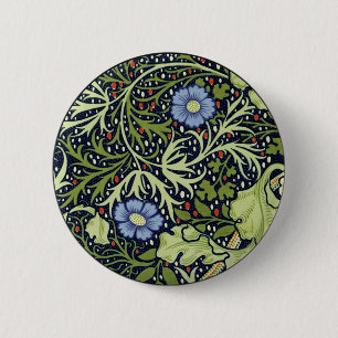 William Morris Sjögräs Antique Flower Knapp