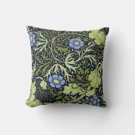 William Morris Sjögräs Antique Flower Kudde
