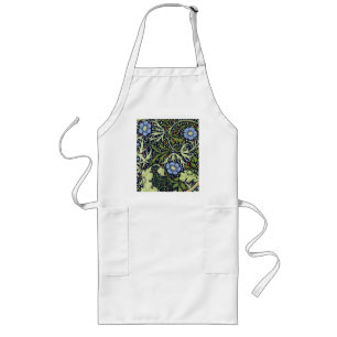 William Morris Sjögräs Antique Flower Långt Förkläde