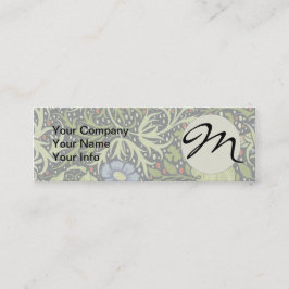 William Morris Sjögräs Antique Flower Mini Visitkort