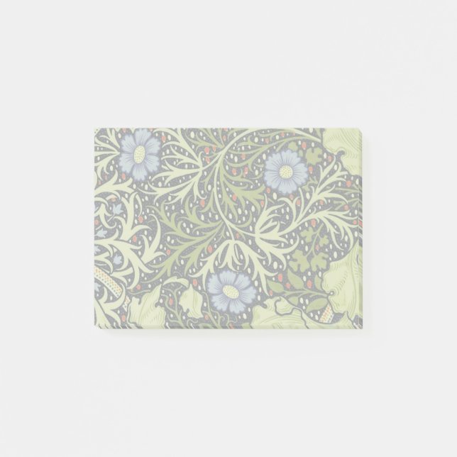 William Morris Sjögräs Antique Flower Post-it Block (Framsida)