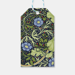 William Morris Sjögräs Antique Flower Presentetikett