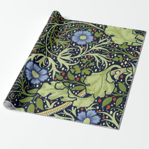 William Morris Sjögräs Antique Flower Presentpapper