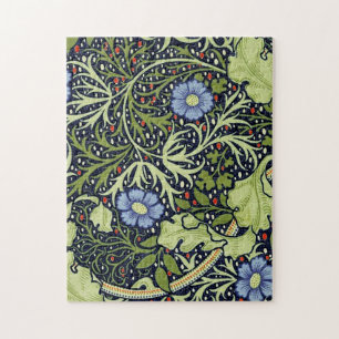 William Morris Sjögräs Antique Flower Pussel