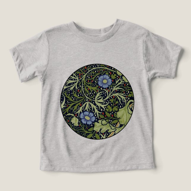 William Morris Sjögräs Antique Flower T Shirt (Design Framsida)