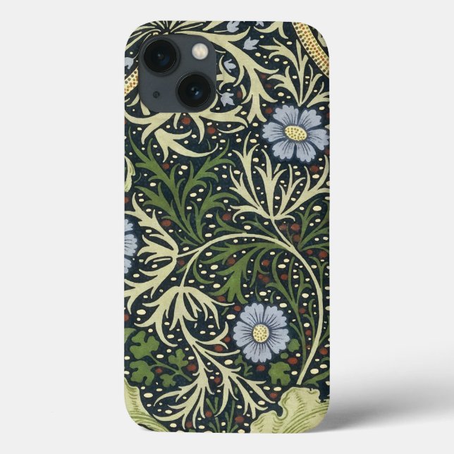 William Morris Sjögräs Mönster Blommigt Vintage Ar (Baksida)