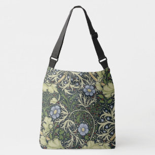 William Morris Sjögräs Mönster Blommigt Vintage Ar Axelväska