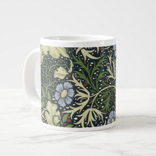 William Morris Sjögräs Mönster Blommigt Vintage Ar Jumbo Mugg