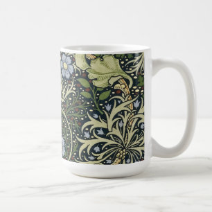 William Morris Sjögräs Mönster Blommigt Vintage Ar Kaffemugg