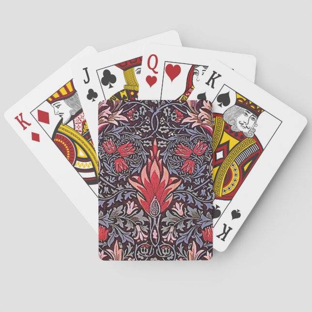 William Morris ’Snakehead’ Kortlek (Baksidan)